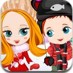 play Make A Snowman Together