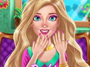 play Barbie Nail Salon