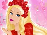 play Barbie Lady In Red