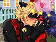 Ladybug And Cat Noir Kissing