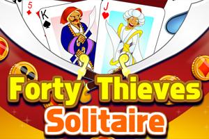 play Forty Thieves Solitaire