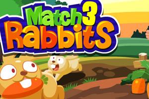 play Match 3 Rabbits