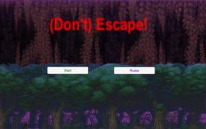 play (Don'T) Escape- Webgl Version
