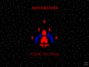 play Asteroids