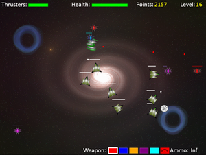 play Space Spider Survival