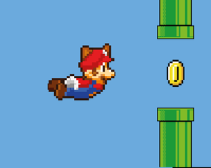 play Flappy Bird Mario