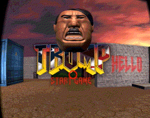 play Doom: Trump Balloon For Google Cardboard, Mac & Web Browser