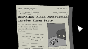 play Alien Antiquarian Invades Human Party