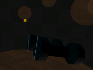 play Rockbot V2 (Spacebar Bombs)