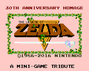 play Zelda 30Th Anniversary Homage
