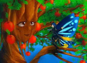 play The Butterfly And The Apple Tree (Html)