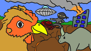 play Crazy Chaotic Chicken Chase