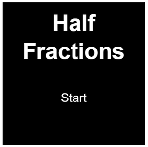 play Half Fractions