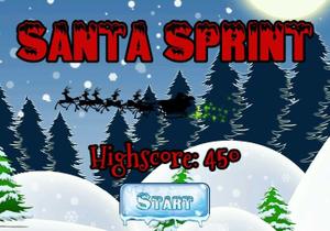 play Santa Sprint