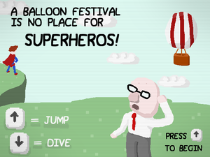 play A Balloon Festival Is No Place For Superheroes