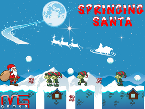 play Springing Santa