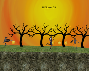 play The Gauntlet - Skeletons