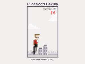 play Pilot Scott Bakula
