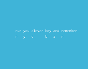 play Run You Clever Boy And Remember