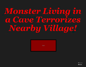 play Monster Living In A Cave Terrorizes Nearby Village! -Compo