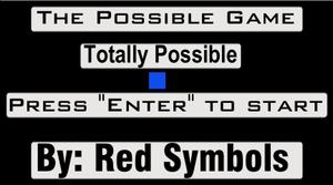 play The Possible Game