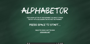 play Alphabetor
