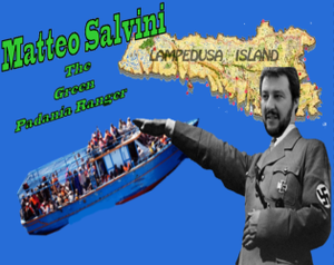 play Matteo Salvini - The Green Padania Ranger