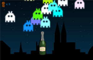 play Champagne Invaders