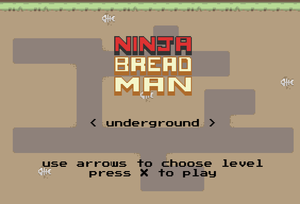 play Ninja Bread Man