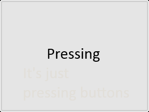 play Pressing