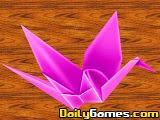 play Smart Girl Fold Paper Cranes