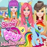 play Barbie My Little Pony Makeover