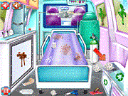 play Ambulance Cleaning
