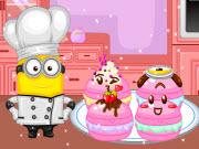 play Minion Dessert Macaroons