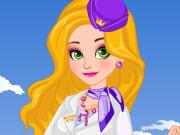 play Stewardess Rapunzel