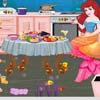 play Ariel Kitchen Cleaning