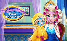 play Ice Queen Mommy Real Makeover