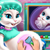 play Enjoy Kitty Pregnant Check Up