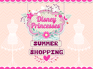 play Princesses Summer Shopping
