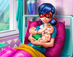 play Ladybug Twins Birth