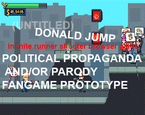 play Donald Jump Runner Game