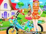 play Cute Girl Bicycle Lover