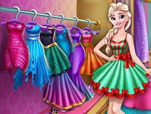 play Ice Queen Wardrobe Cleaning