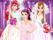 play Princess Belle Gorgeous Ball Dress Up