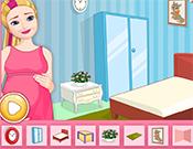 Pregnant Sparkle Room Decor