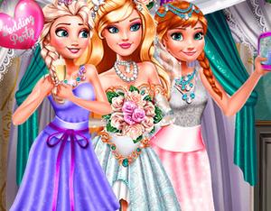 play Princesses Wedding Selfie