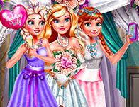 Princesses Wedding Selfie