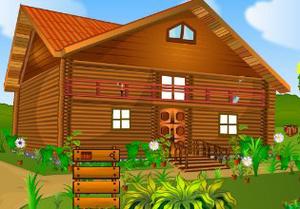 play Locked Wooden House Escape