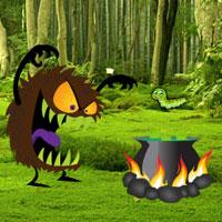 play Monster Magical Forest Escape