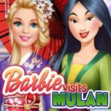 play Barbie Visits Mulan
